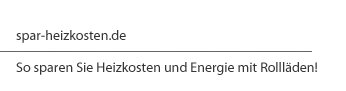 Wie sparen Sie Heizkosten und Energie mit Rollaeden?